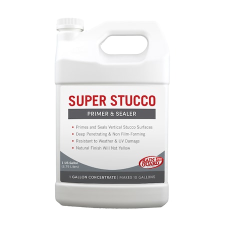 Rainguard Brands 1 Gal. Makes 10 Gal. Super Stucco Primer and Sealer CR-0300